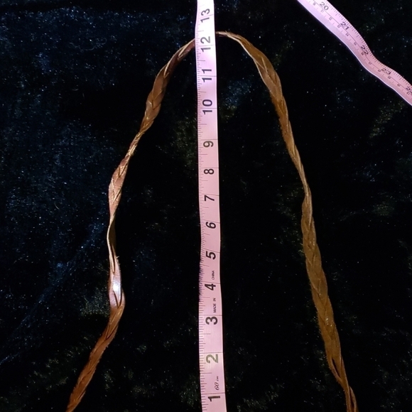 VTG Tooled Leather Hippie BoHo Shoulder Bag - Picture 8 of 8